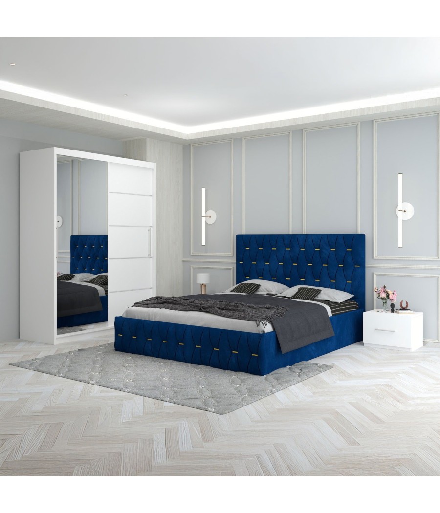 Dormitor Eric Albastru