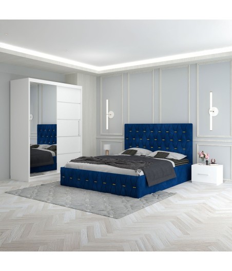 Dormitor Eric Albastru