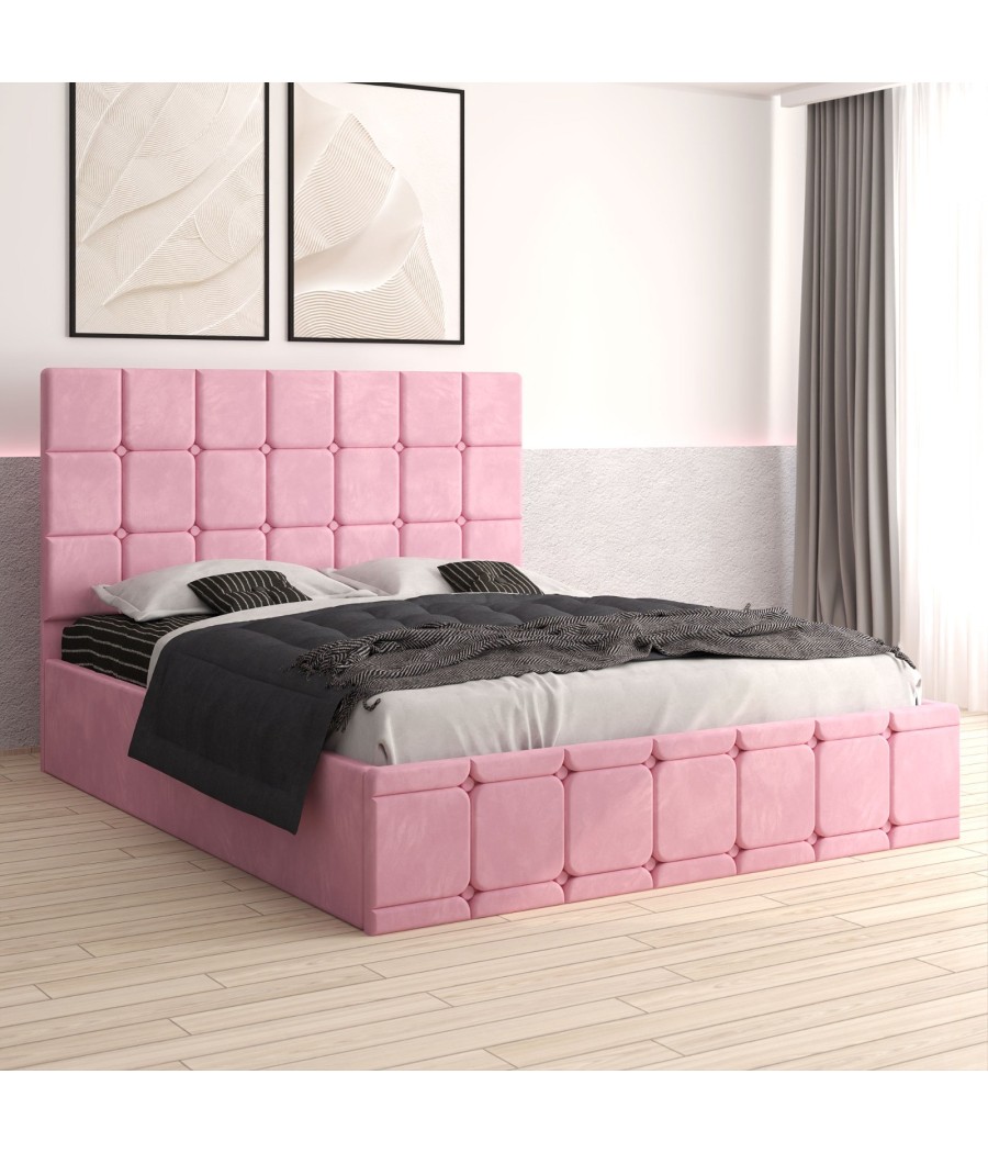 Pat Ven03 Roz + Saltea Lux Ortopedica