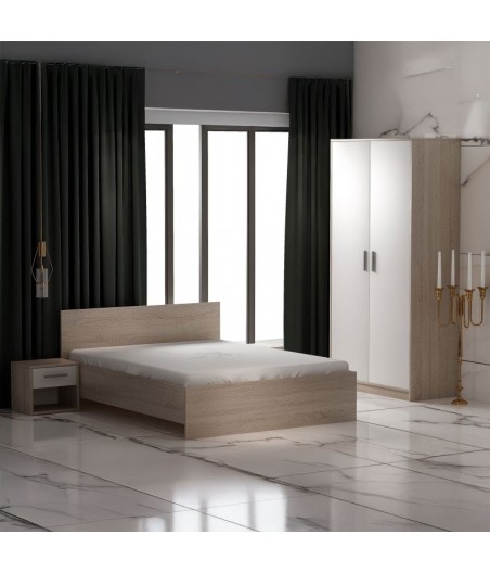 Dormitor Aria Sonoma/Alb