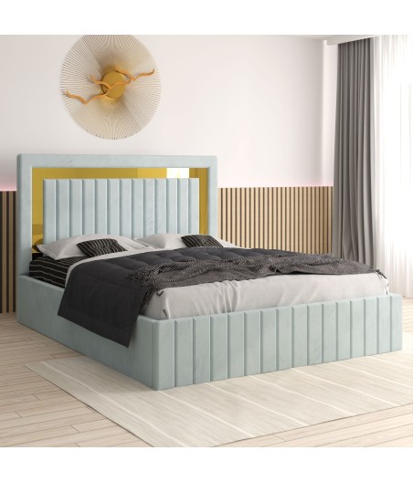 Pat Tapitat Ianis Lemon + Saltea Lux Ortopedica