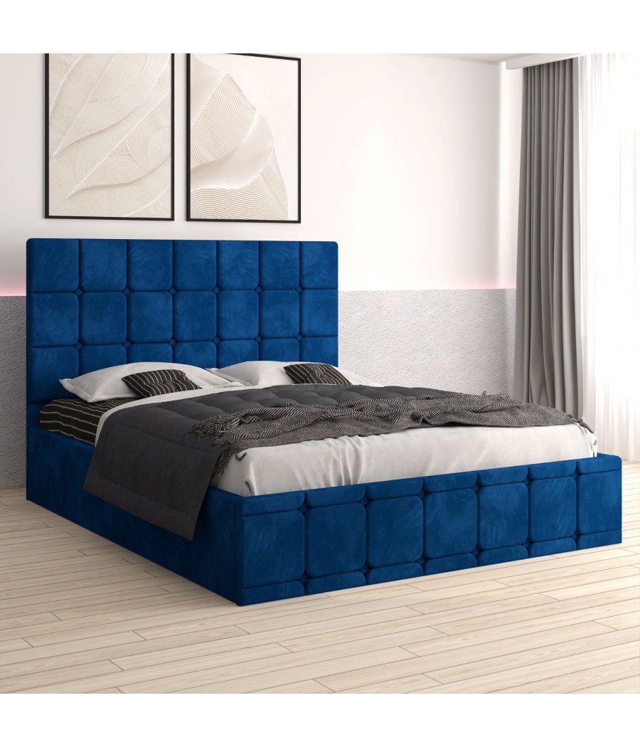 PAT VEN03 ALBASTRU 160X200 + SALTEA 160X200