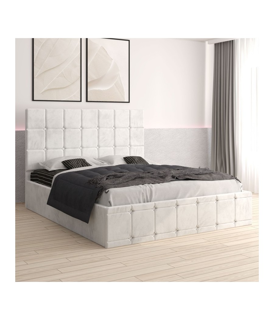 Pat Ven03 Alb + Saltea Lux Ortopedica