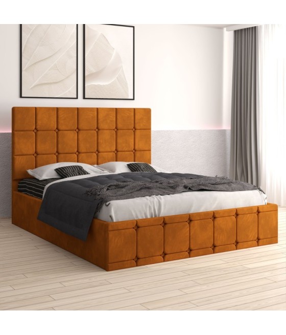 Pat Ven03 Caramiziu + Saltea Lux Ortopedica