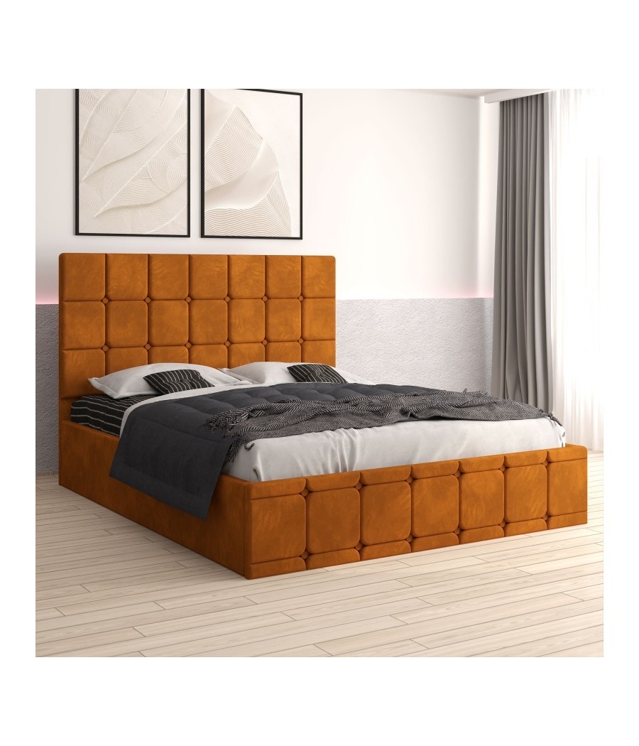 Pat Ven03 Caramiziu + Saltea Lux Ortopedica