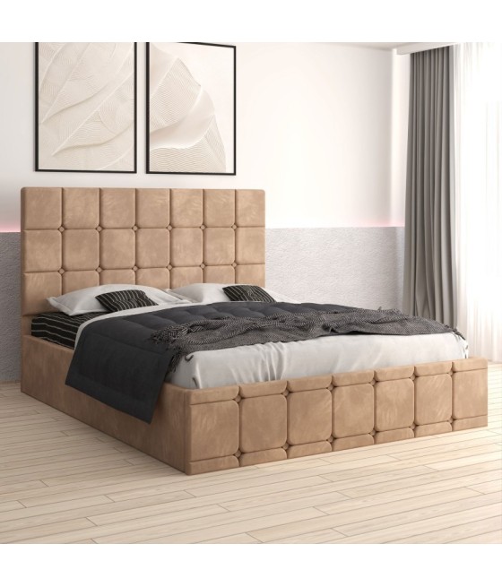 Pat Ven03 Gri + Saltea Lux Ortopedica