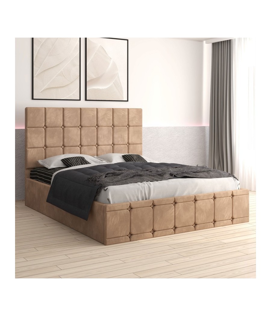 Pat Ven03 Gri + Saltea Lux Ortopedica