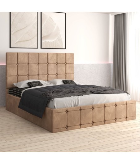 Pat Ven03 Gri + Saltea Lux Ortopedica