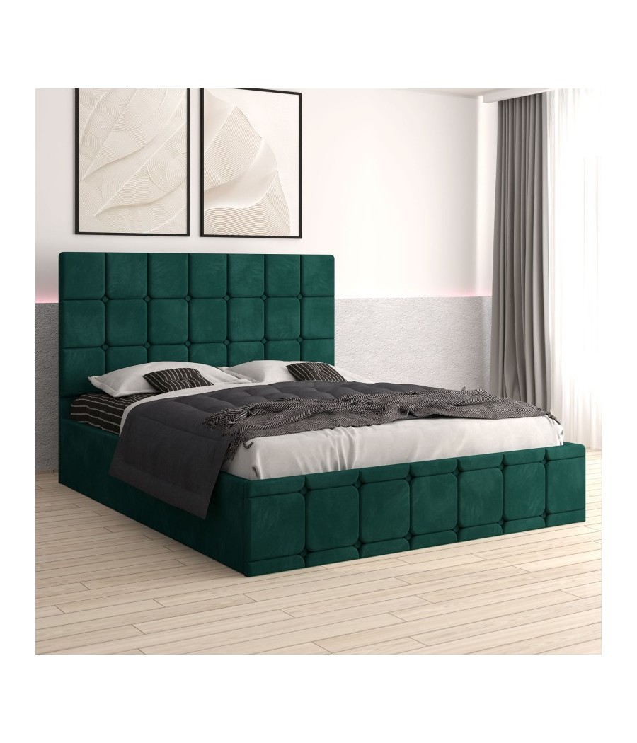 Pat Ven03 Verde + Saltea Lux Ortopedica