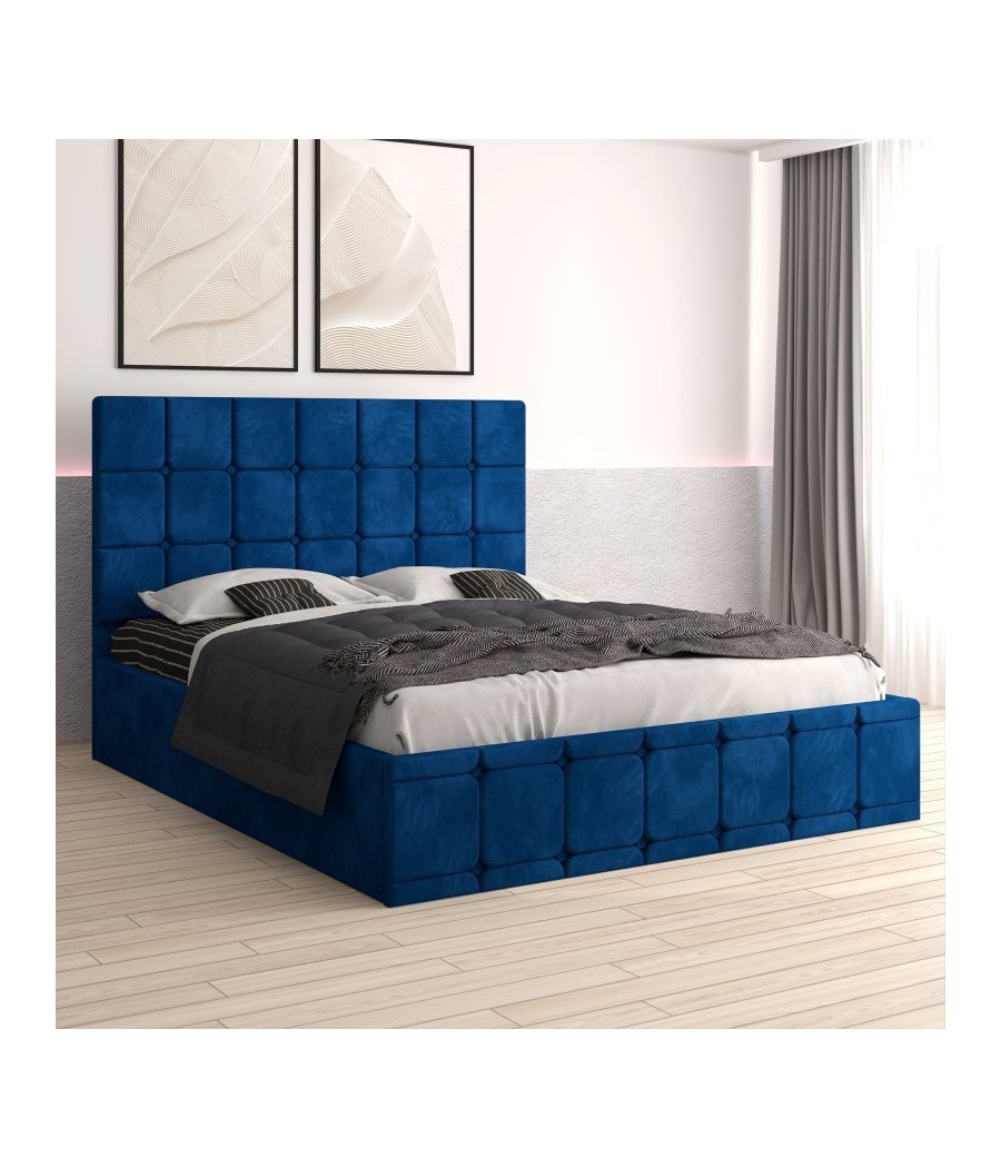 Pat Ven03 aLBASTRU+ Saltea Lux Ortopedica