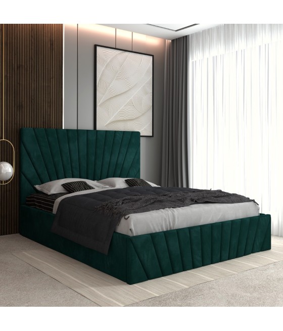 Pat Tapitat Toma Verde+ Saltea Lux Ortopedica