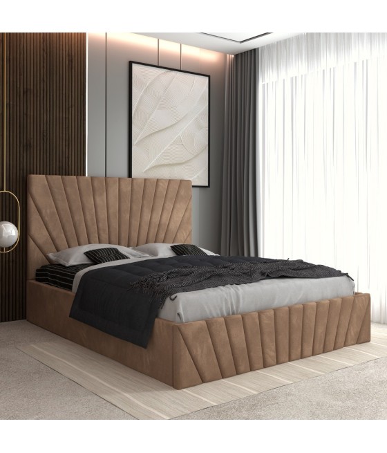 Pat Tapitat Toma Crem+ Saltea Lux Ortopedica