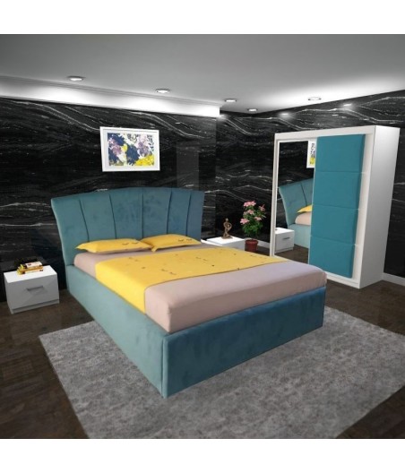 Dormitor Bianco Turcoaz