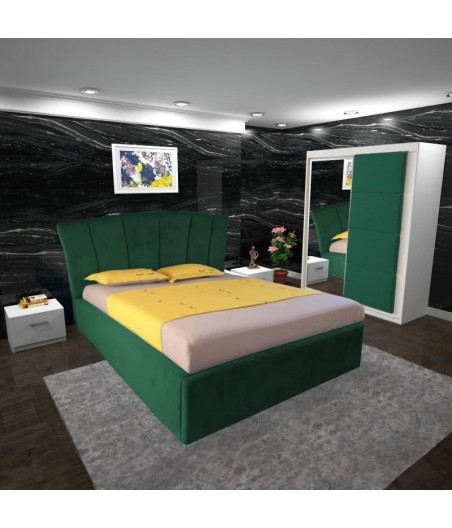 Dormitor Bianco Verde