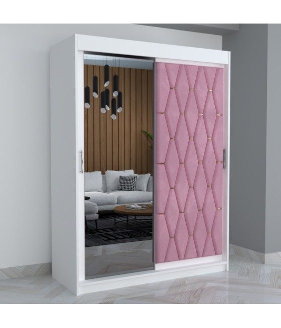 Dressing Eric Roz Tapitat Cu Oglinda