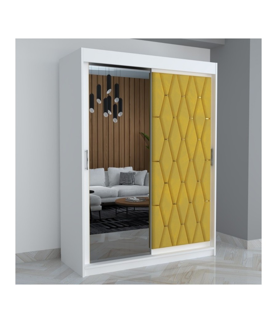 Dressing Eric Galben Tapitat Cu Oglinda