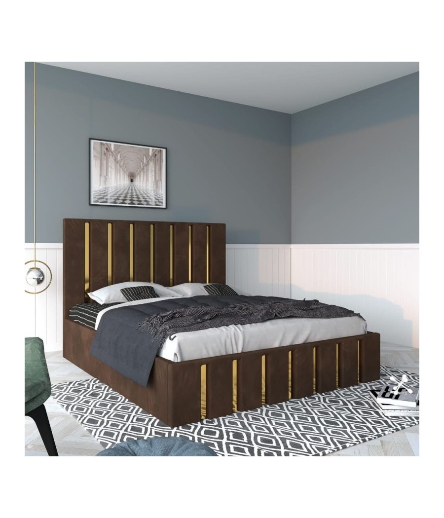 Pat Tapitat Mexic Maro + Saltea 20cm Grosime