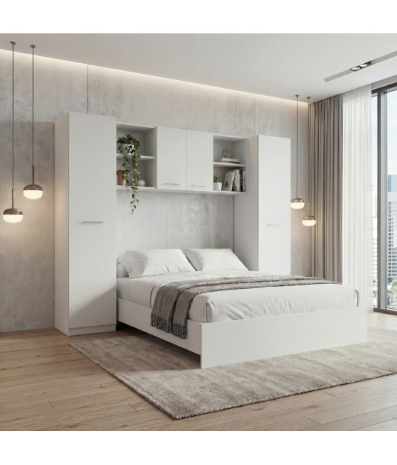 Dormitor Giulia, 4 Piese, Culoare Alb