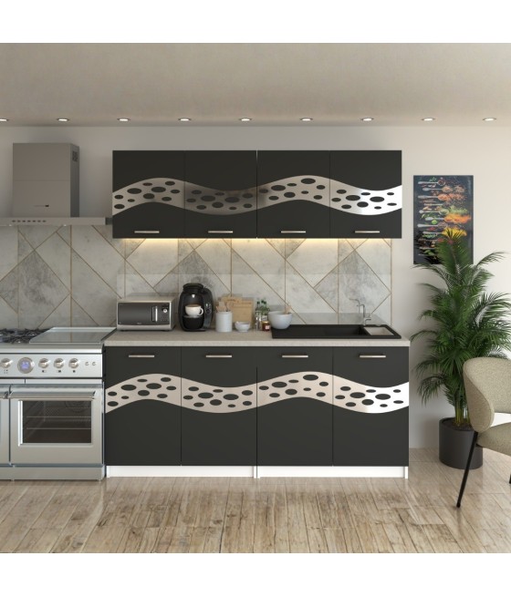 Bucatarie Melissa Gri ( Silver )