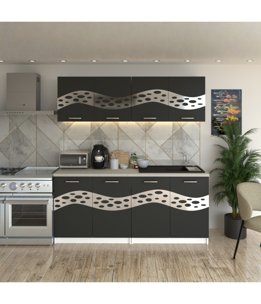 Bucatarie Melissa Gri ( Silver )