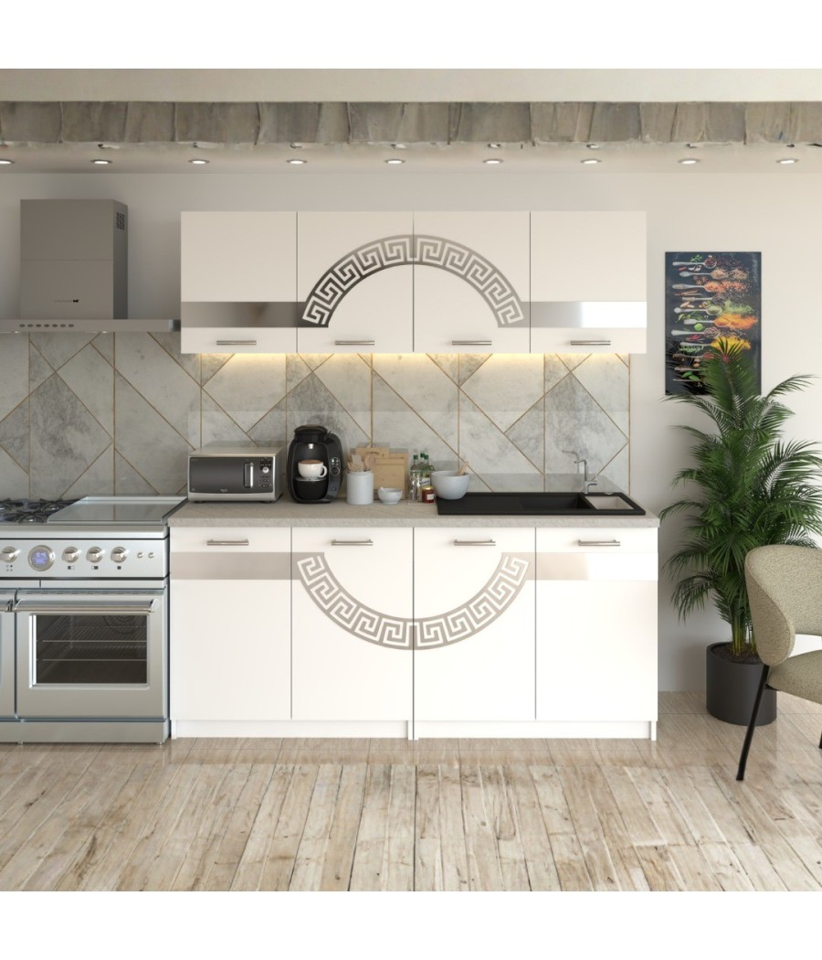 Bucatarie Verona Alb ( Silver )