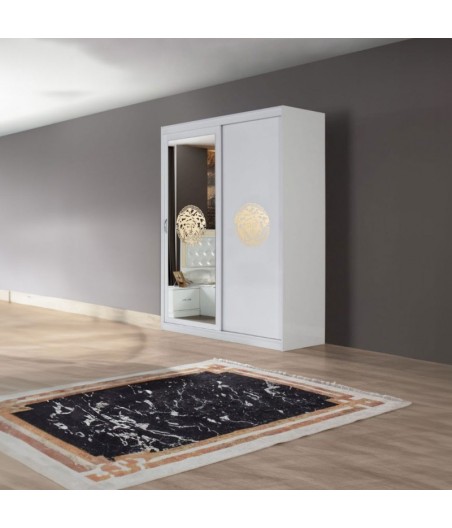 Dulap Versus Alb cu Oglinda