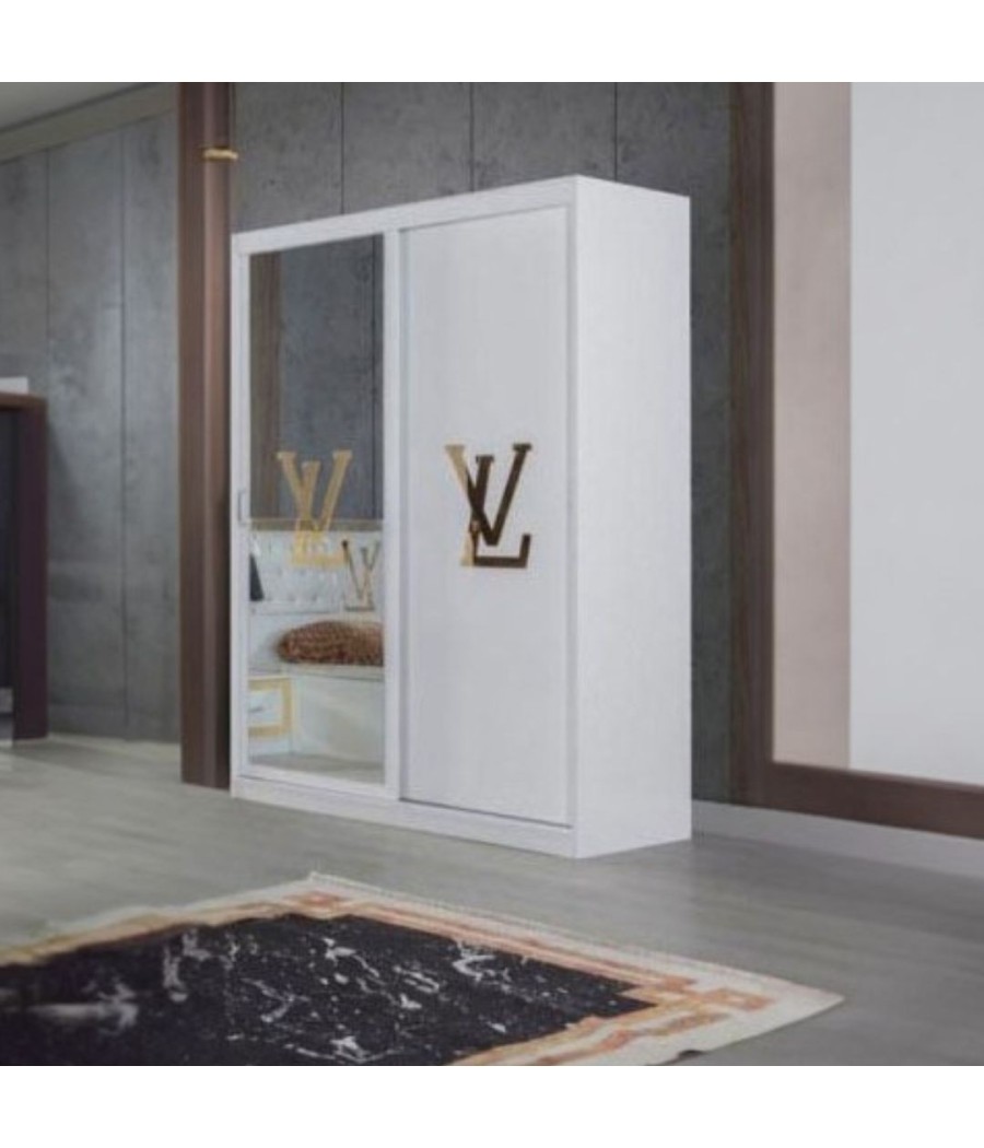 Dulap Luis ALb Cu Oglinda