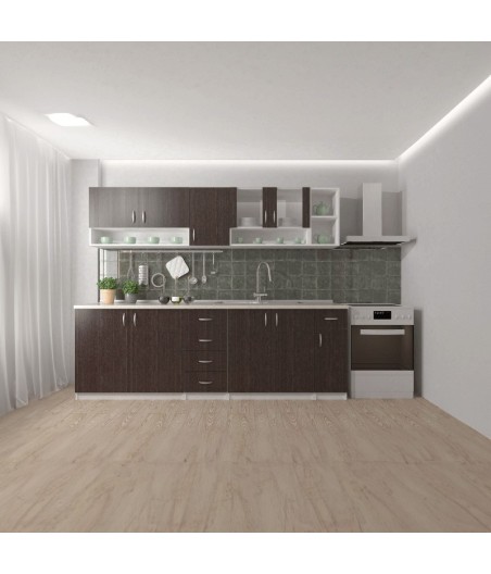 Bucatarie Roza 250cm