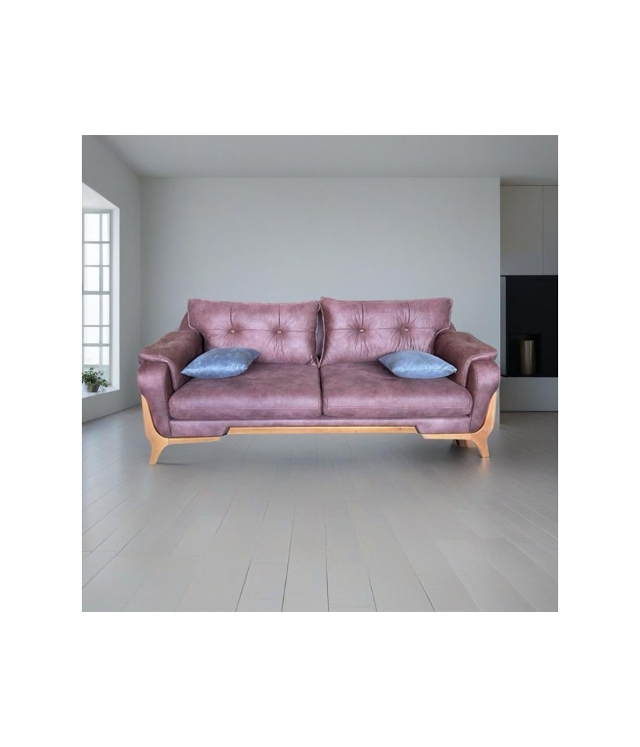Canapea COD 11 cu spatar rabatabil ( Lila ) - PRET 3490 RON
