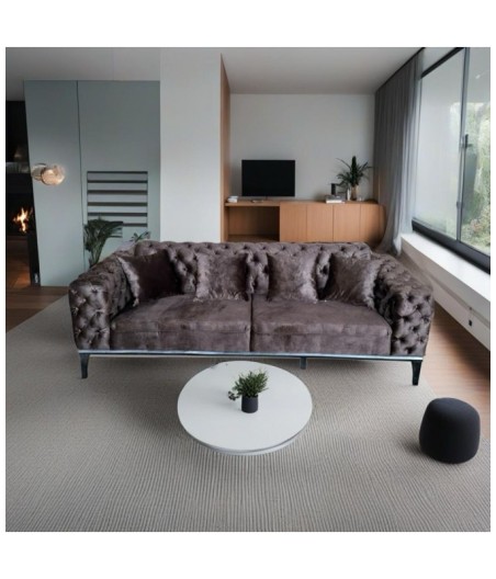 Canapea COD 18 cu spatar rabatabil ( MARO CIOCOLATA )