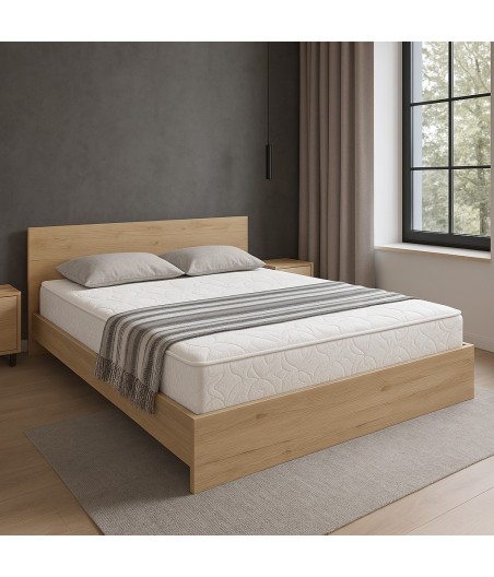 Pat Hera Sonoma 140x200 + Saltea Lux Ortopedica 140x200