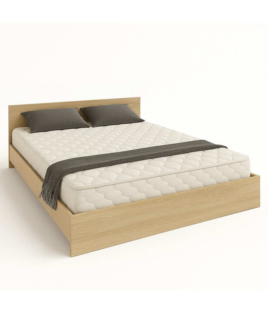 Pat Hera Sonoma 140x200 + Saltea Lux Ortopedica 140x200