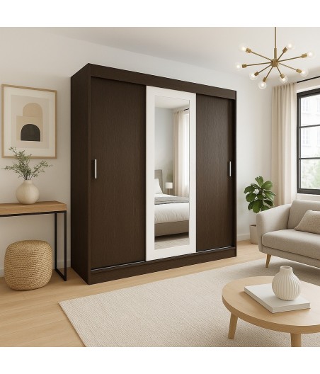 Dulap Bianca Wenge Cu Oglinda