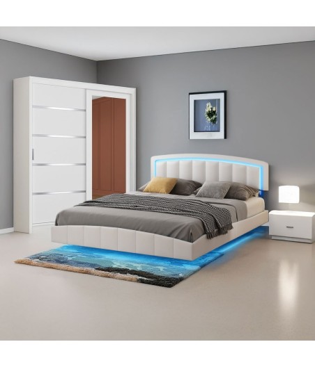 Dormitor Cod  4468  ALB  160X200