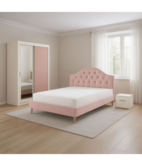 Dormitor  FB-227 Roz 140X200